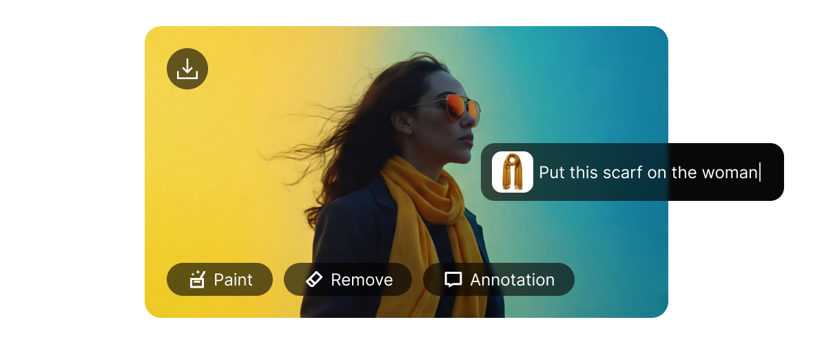 Generate and download in DaVinci
